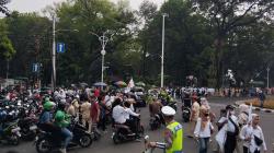 Polisi Minta Simpatisan Tertib saat Antar Prabowo-Gibran Daftar ke KPU