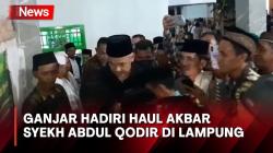 Momen Bacapres Perindo Ganjar Hadiri Haul Akbar Syekh Abdul Qodir di Lampung