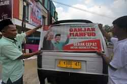 Komunitas Sopir Angkot Banten Dukung Ganjar-Mahfud MD