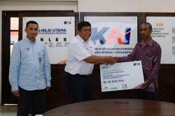 Salurkan TJSL, PT KAI Daop 6 Yogyakarta Dukung Pembangunan Infrastruktur di Gunungkidul