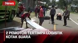 Kronologi 2 Pemotor Tertimpa Kotak Suara saat Bongkar Muat Logistik Pemilu di Pasaman
