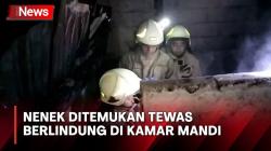 Nenek 70 Tahun di Klender Ditemukan Tewas Berlindung dari Kebakaran di Kamar Mandi