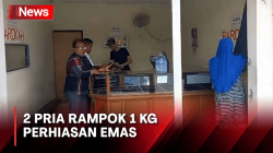 Beraksi di Siang Bolong, 2 Pria Rampok 1 Kg Perhiasan Emas di Bojonegoro