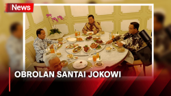 Obrolan Santai Jokowi saat Makan Bersama, Ganjar: Bahas Makanan hingga Berat Badan