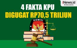 Infografis 4 Fakta KPU Digugat Rp70,5 Triliun