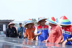 Dorong Pertanian Berbasis EBT, KPI Resmikan Program Desa Energi Berdikari Kalijaran