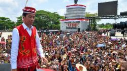 Jokowi Hadiri Festival Dangai Ehau di Kutai Barat, Ajak Warga Lestarikan Budaya Daerah<