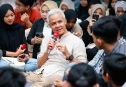 Milenial Palembang Antusias Diskusi dengan Ganjar Pranowo, Ini yang Dibahas