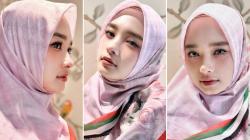 4 Potret Inara Rusli Pakai Hijab Motif Bendera Palestina, Banjir Pujian Netizen<