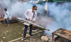 Partai Perindo Gelar Fogging ke Permukiman di Jaksel, Warga: Semoga Terus Berlanjut