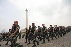 115 Ribu Prajurit TNI AD Jaga Keamanan Pemilu 2024