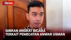 Ketua MK Anwar Usman Diberhentikan, Gibran: Kita Hormati Keputusannya