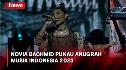 Novia Bachmid Gemparkan Pentas Anugerah Musik Indonesia 2023 dengan Wonderland Indonesia