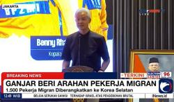 Ikut Lepas 1.500 TKI, Ganjar: Tunjukkan Kinerja Bagus di Negeri Orang 