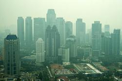 Potret Jakarta Masih Diselimuti Polusi Udara