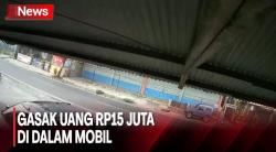  Pencuri di Cianjur Gasak Uang Rp15 Juta di dalam Mobil Viral di Media Sosial