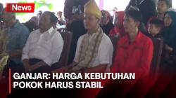 Kunjungi Kelompok Tani di Sumatera Utara, Ganjar: Harga Kebutuhan Pokok Harus Stabil