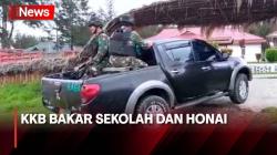 Aksi Teror Pembakaran Sekolah dan Honai Warga Kembali Dilakukan KKB