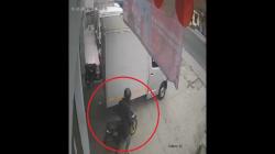 Motor Milik Kurir Paket di Tasikmalaya Raib, Aksi Pelaku Terekam CCTV