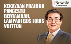 Infografis Kekayaan Prajogo Pangestu Bertambah, Lampaui Bos Louis Vuitton