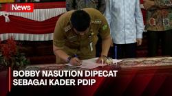 Wali Kota Medan Bobby Nasution Resmi Dipecat Sebagai Kader PDIP
