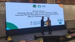 Ditreskrimsus Polda Jabar Diganjar Penghargaan, Sukses Amankan Bantuan Oksigen Covid-19<