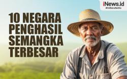 Infografis 10 Negara Penghasil Semangka Terbesar di Dunia