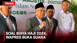Ini Tanggapan Wapres, Biaya Haji Diusulkan Naik jadi Rp105 Juta