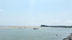 Gosong Pasir di Muara Sungai Kintap Tanah Laut Ganggu Aktivitas Nelayan