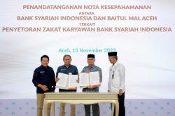 Perkuat Ekosistem Ziswaf di Aceh, BSI Sinergi dengan Baitul Mal Aceh