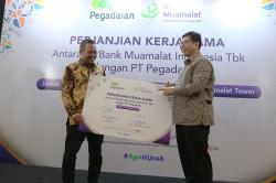 Kerja Sama Pendaftaran Porsi Haji Reguler, Bank Muamalat dan Pegadaian Kolaborasi  