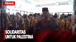 Aksi Ratusan Siswa di Deli Serdang Gelar Salat Gaib dan Penggalangan Dana untuk Palestina