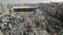 Warga Gaza Meninggal akibat Serangan Israel Capai 186.000 Orang, 5 Kali Lipat dari Angka Resmi