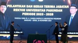 Prof Azhar Affandi Jabat Rektor Unpas Bandung Periode 2023-2028 Gantikan Eddy Jusuf