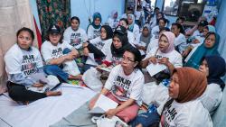 Relawan Mak Ganjar Blusukan di Setiabudi, Sosialisasikan Ganjar-Mahfud ke Warga
