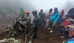TNI AU Pastikan Elemen Terpenting Pesawat Super Tucano yang Jatuh di Pasuruan Berhasil Dievakuasi