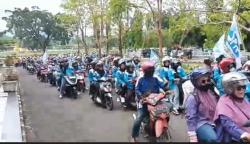 Ratusan Buruh di Pekalongan Demo Tuntut Pencairan Pesangon 