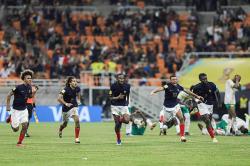 Selebrasi Timnas Prancis U-17 Kalahkan Senegal Lewat Drama Adu Penalti