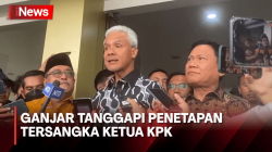 Ketua KPK Firli Bahuri Tersangka Pemerasan, Ganjar Angkat Bicara