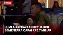 Jabat Ketua KPK Sementara, Harta Nawawi Pomolango Capai Rp3,7 Miliar