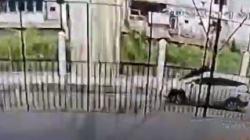 Terekam CCTV, Pengemudi Mobil di Medan Tabrak Satpam hingga Tewas setelah Tepergok Mesum