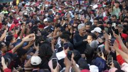 Warga Pontianak Gegap Gempita Senam Bareng Ganjar-Mahfud