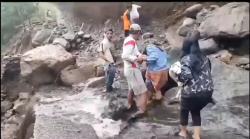  Banjir Bandang dan Longsor di Lereng Merbabu akibatkan Akses Jalan 2 Desa Putus <