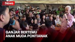 Ganjar Bertemu Anak Muda Pontianak, Ingin Bangun Creative Hub di Seluruh Indonesia