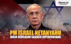 Infografis PM Israel Netanyahu Ingin Gencatan Senjata Diperpanjang