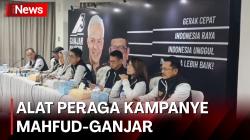  Alat Peraga Kampanye Ganjar -Mahfud Diluncurkan di Kebon Sirih