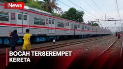 Bocah Terserempet Kereta di Perlintasan Pademangan Bikin Warga dan Petugas Panik