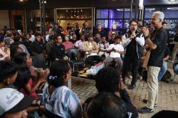 Milenial Merauke Ngobrol Bareng Ganjar, Antusias Gabung Tim Pemenangan Muda