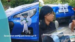 Viral Pengantin Pria asal Pati Bawa Seserahan Mobil Sport Senilai Rp1 Miliar