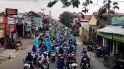 Massa Buruh Cimahi Bergerak Kepung Gedung Pakuan Rumah Dinas Gubernur Jabar<